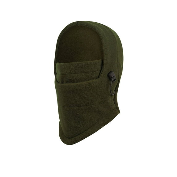 Kids Balaclava, Full Face Cover Ski Mask for Cold Weather Sports, Windproof Protection for Skiing, Snowboarding and Winter Play.Army Green