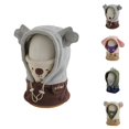 thumbnail image 1 of Kids Balaclava Hat with Face Mask Thickened Windproof Knit Soft Warm Cold Weather Hat for Toddler Boys Girls Kids Cold Weather Gear, 1 of 6