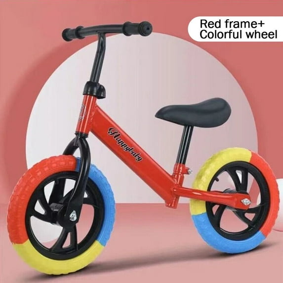 Kids Balance Bike Toddler Training Bicycle Wheels Walking For 2-6 Years Children Kid Christmas Halloween Gift