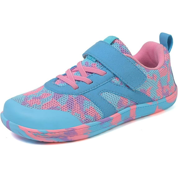 Kids Barefoot Shoes Wide Toe Box | Lightweight Zero Drop Sneakers for Boys Girls | Anti-Slip Flexible Sole | Toddler Little Big Kid Running Walking Shoes for Indoor Outdoor Play