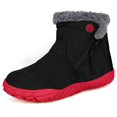 thumbnail image 1 of Kids Barefoot Snow Boots Wide Width Ankle Booties for Girls Boys, 1 of 7