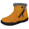 thumbnail image 1 of Kids Barefoot Snow Boots Wide Width Ankle Booties for Girls Boys, 1 of 7