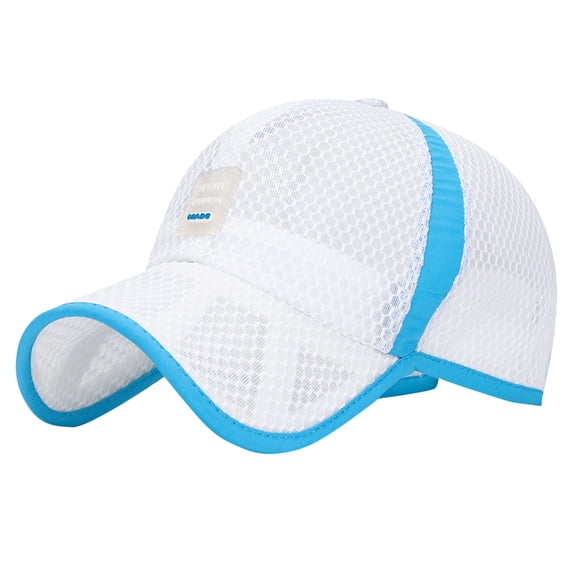 Kids Baseball Cap Breathable Mesh Boys Girls Hat Sun Protection Outdoor Sport Trucker Cap