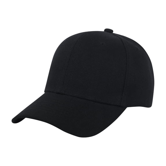 Kids Baseball Cap Solid Color Adjustable Baseball Hat Curved Brim Casual Sports Cap for School Travel Outdoor Activities Walking and Everyday Wear