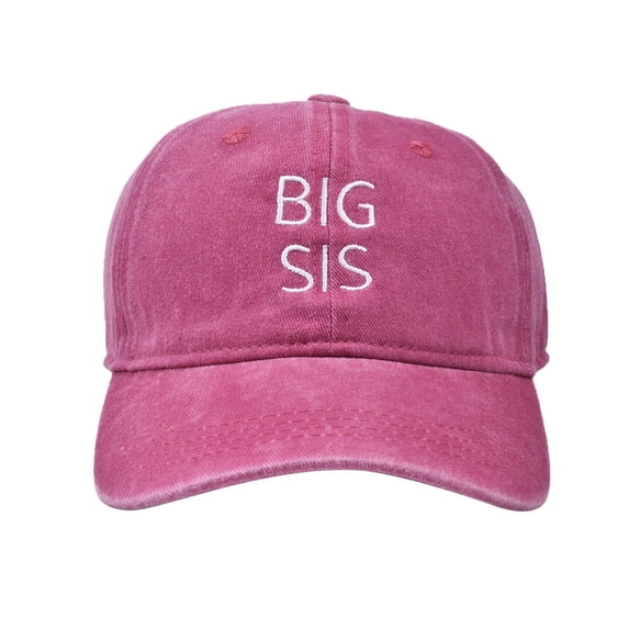 Kids Baseball Cap With Embroidered Letters All Season Outdoor Sun Adjustable Washed Hat Boys Girls Clothes