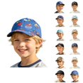 thumbnail image 1 of Kids Baseball Cap With Excavator Truck Print Casual Daily Wear Hat For Toddlers Boys, 1 of 6