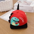 thumbnail image 1 of Kids Baseball Hat Toddler Boy Girl Sun Protection Hat Cotton Hats, Cartoon Dinosaur Sun Hat for Baby Girls Boys Children 6-24 Months, 1 of 1