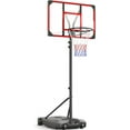 thumbnail image 1 of Kids Basketball Hoop Outdoor 4.82-8.53ft Adjustable, Portable Basketball Hoops & Goals for Kids/Teenagers/Youth in Backyard/Driveway/Indoor, with Enlarged Base and PC Backboard, 1 of 8