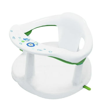 Kids Bath Seat & Non Stool For Tub Ergonomic Design Secure Grip Companion & Convenient Showering Solution Korean Mitten Scrub Back Brush Long Handle for Shower 20 Sponge on A Stick for Bathing
