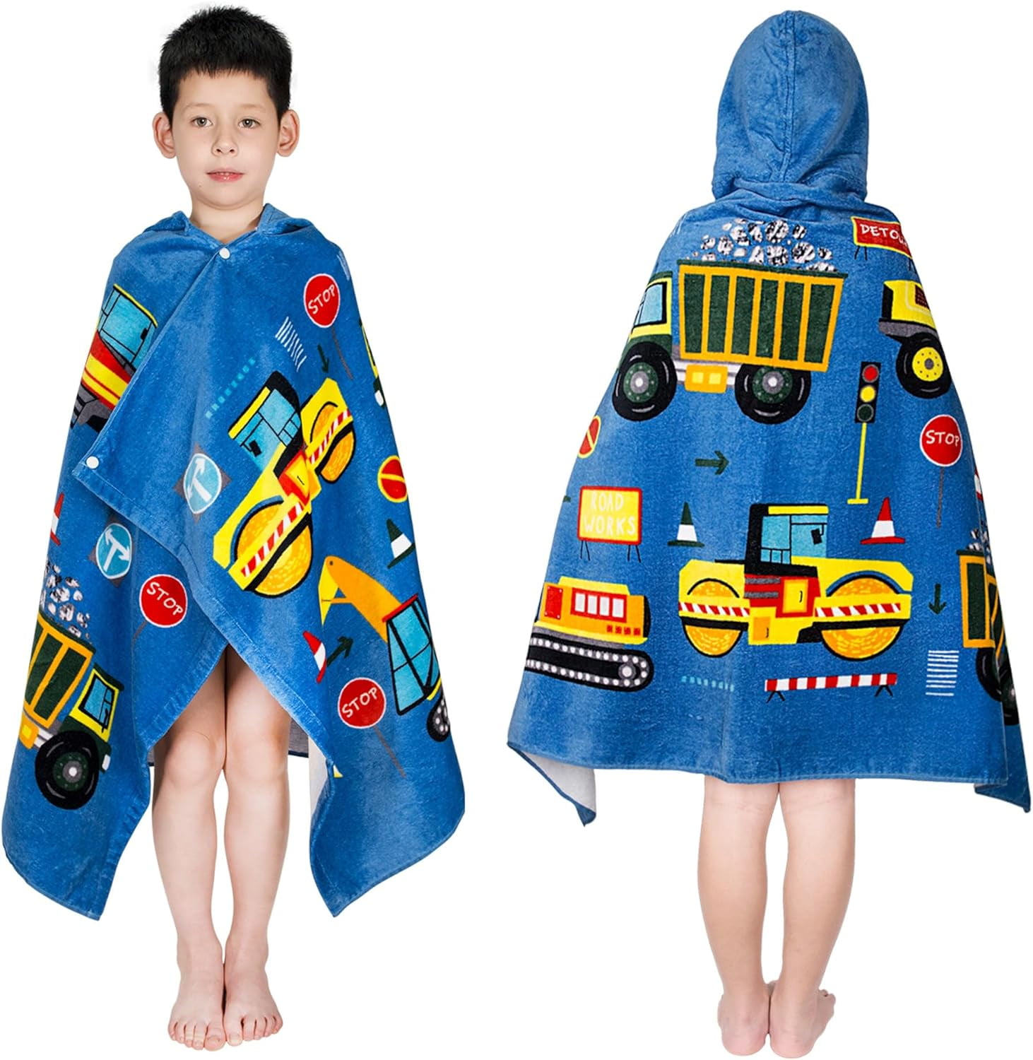Kids Bath Towels Cartoon Kids Towels Bath 50" x 30" Boy Kids Bath ...