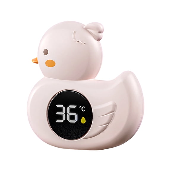 Kids Bath Water Monitor With Big LCD Panel Real Time Water Climate Monitoring For Delicate Skin Multi Use Application