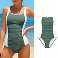 thumbnail image 1 of Kids Bathing Suits For Girls sleeveless Kids 1 Piece Swimsuit Girls Fashion Bathing Suit Girls Bathing Suits Size 9-10 Years, 1 of 5