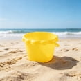 thumbnail image 1 of Kids Beach Sand Bucket, Colorful Plastic Toy Pail for Sandcastle Building & Water Play, 1 of 4