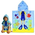 thumbnail image 1 of Kids Beach Towels Baby Beach Towel Hooded Beach Towel for Kids Bath Beach Towels, 1 of 9