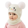 thumbnail image 1 of Kids Beanie Girls Winter Hat Kids Embroidery Cartoon Cat Knit Hat Warm Winter Baby Boy Girl Toddler for Cold Weather, 1 of 5