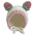 thumbnail image 1 of Kids Beanies Winter Hats for Boys Soft Winter Kids Hat With Ear Adorable Fruit Themed for Baby Boys and Girls Cozy Lined Cap for Cold Weather Suitable for 3 8 Years Old, 1 of 4