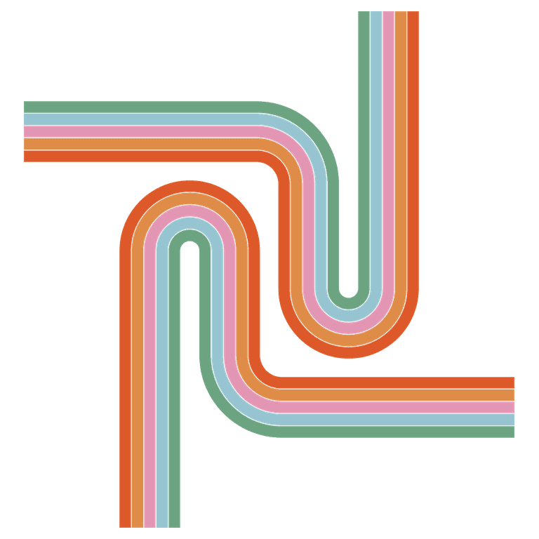 Vertical Rainbow Stripes Vinyl Vertical Rainbow Stripes Vinyl