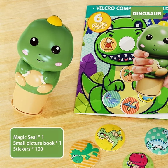 Kids Bedroom Set Sticker Books＆ Toys For Kids Toddler Reusable Sticker Book With 100 Stickers Travel Airplane Toys For Toddlers (Rabbit),Green Household Stickers