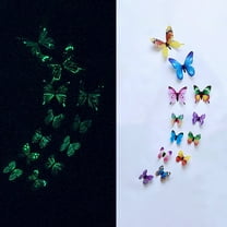 Kids Bedroom Set Sticker Decor Bedroom X 3D Kid 12 Stickers Wall Home Luminous Wall Sticker, Household Stickers