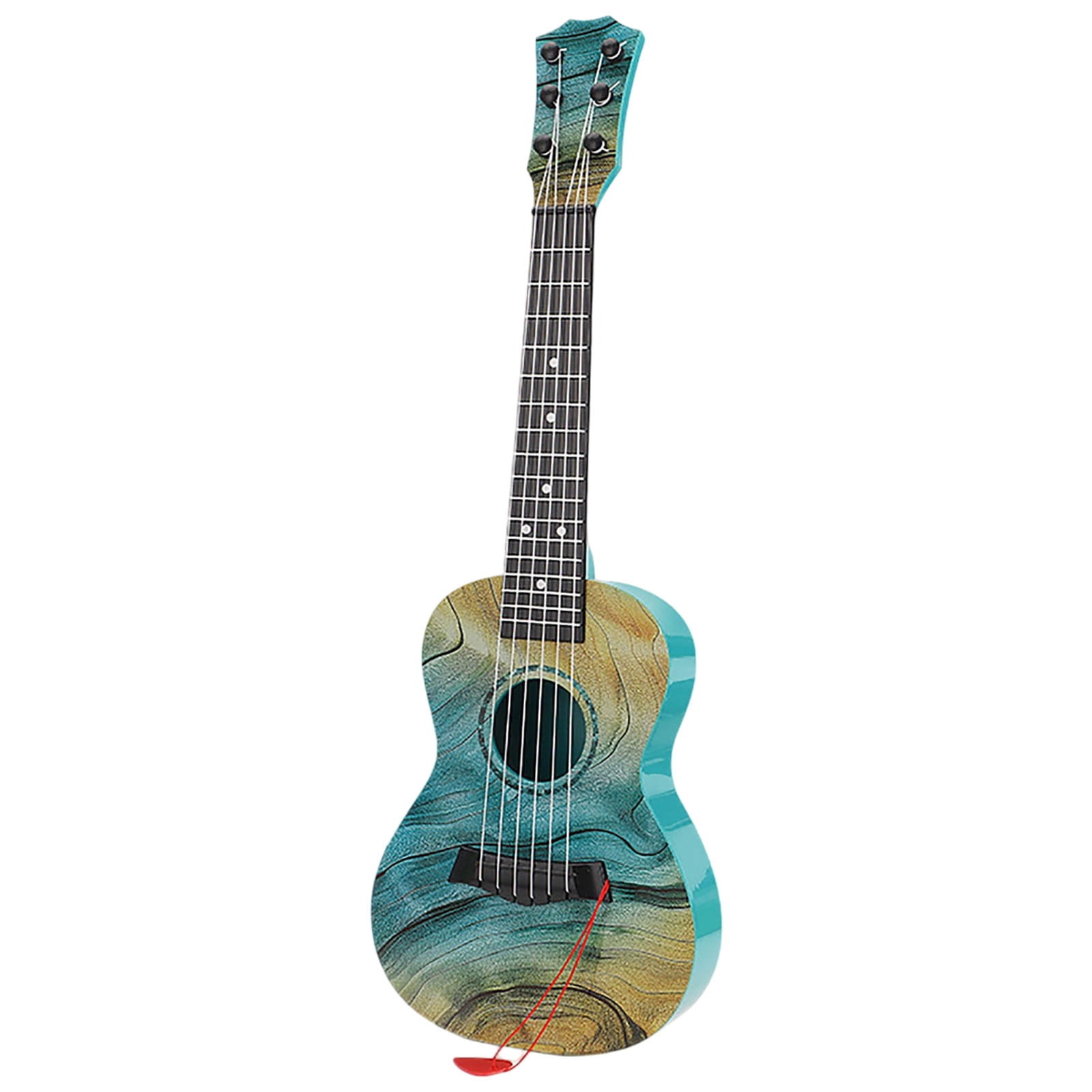 Kids Beginner Guitar | Portable Musical Instrument | Nylon & Steel Strings for Early Education & Practice (, 47x16x7cm)