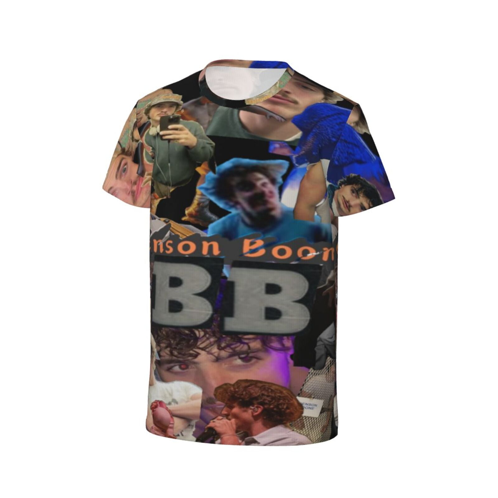 Kids Benson Boone Graphic Tees Funny Cartoon 3D Print Short Sleeve T ...