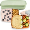 thumbnail image 1 of Signora Ware 3-Piece Multicolor Reusable Lunch Boxes for Kids, 1 of 7