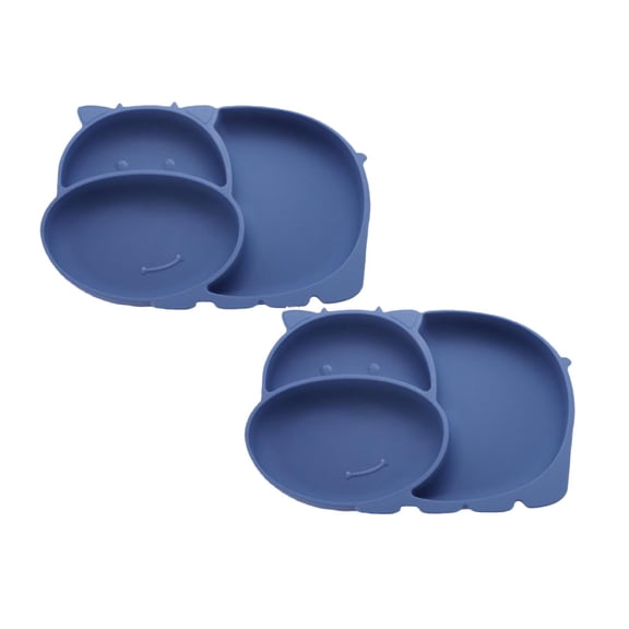 Kids Bento Lunch Box Baby Silicone Meal Plate Children'S Tableware Box Horse Shape