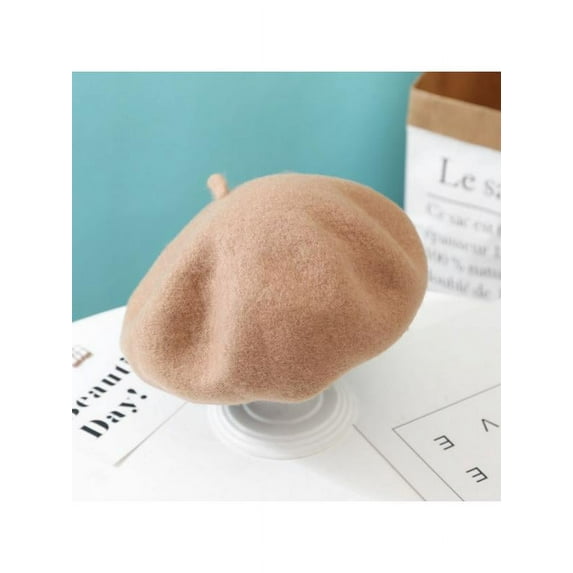Kids Berets Hats Woolen Girl Baby Children Winter Warm Hat Beret Cap