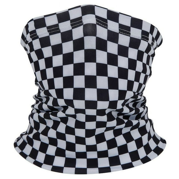 Kids' Bespoke Print Washable Gaiter Face Covering, Black