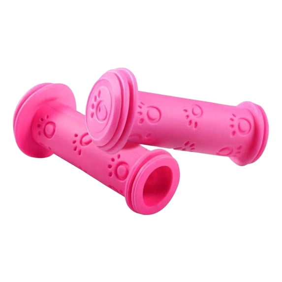 Kids Bicycle Handlebar Grips Ergonomic Waterproof Non Elastic Rubber Sleeve for Balance Bike Tricycle Scooter Child Riding Safety Accessory