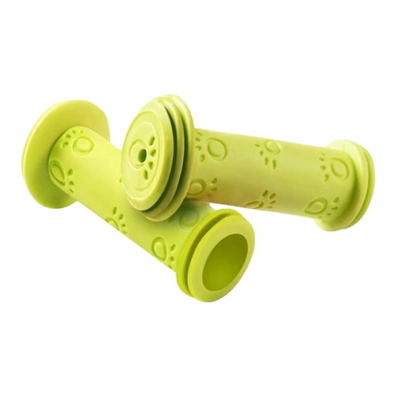 Kids Bicycle Handlebar Grips Ergonomic Waterproof Non Elastic Rubber Sleeve for Balance Bike Tricycle Scooter Child Riding Safety Accessory