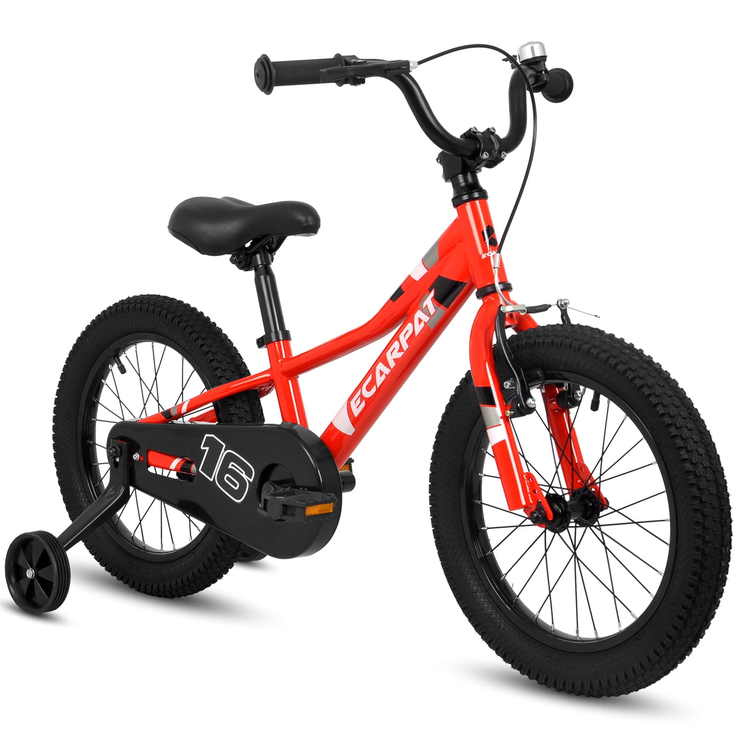 Kid s Bike for Boys Girls 12 Inch Wheels Front V Brake Rear Holding Brake 1 Speed Bicycle With Removable Training Wheels for Children 2 4 Years Walmart
