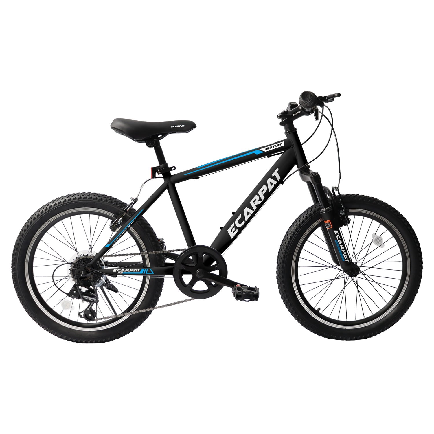 Kids Bike 20 Inch Wheels, 4" Wide Fat Tire Snow Mountain Bike Ages 8-12 Year Old, Steel Frame, 7 Speed Teenager Children Kids' Bicycles