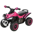 thumbnail image 1 of Kids Bike Aosom NO Power Kids Ride On Push Car, Ride Racer, Foot-to-floor Sliding Car, Walking ATV Toy with Music, Lights, for 1.5-3 Years Old, Pink,Boys Bike, 1 of 10
