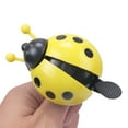 thumbnail image 1 of Kids Bike Bell Children Bike Bell Colorful Novelty Boys Girls Ladybird Kids Bike Bell Toddlers Bike Bell Accessories Cycling Yellow, 1 of 9