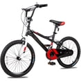 thumbnail image 1 of Kids Bike Boy Bicycle 20 inch for Children Age 6-12 Years Old Height 48-60 in Toddler Cycling Dual Hand Brakes Black Sport Outdoor Bikes, 1 of 8