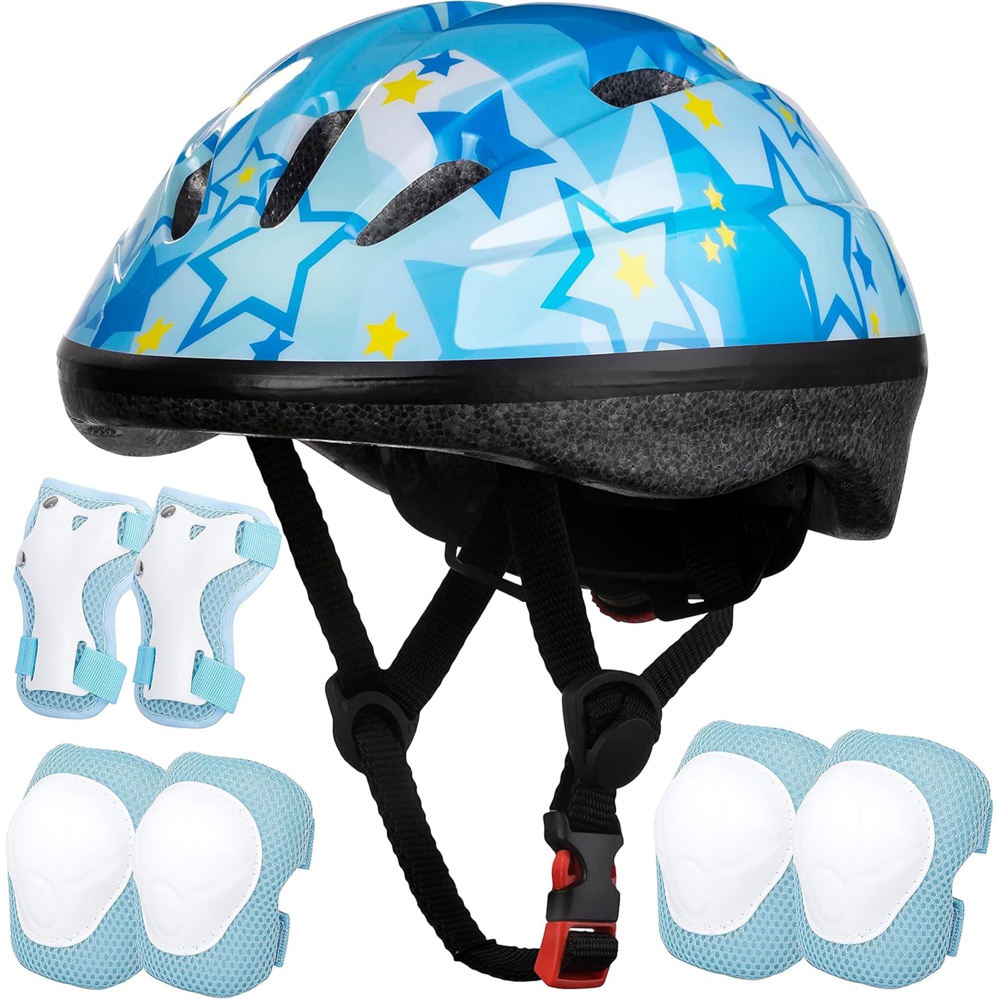 Kids Bike Helmet Adjustable Toddler Helmet Boys Girls Helmet Skateboard Roller Skateing Bicycle Scooter Blance Bike