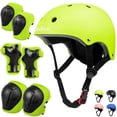 thumbnail image 1 of Kids Bike Helmet & Protective Gear Set for Toddlers Age 3-8, Adjustable for Cycling & Skateboarding - Yellow, 1 of 7