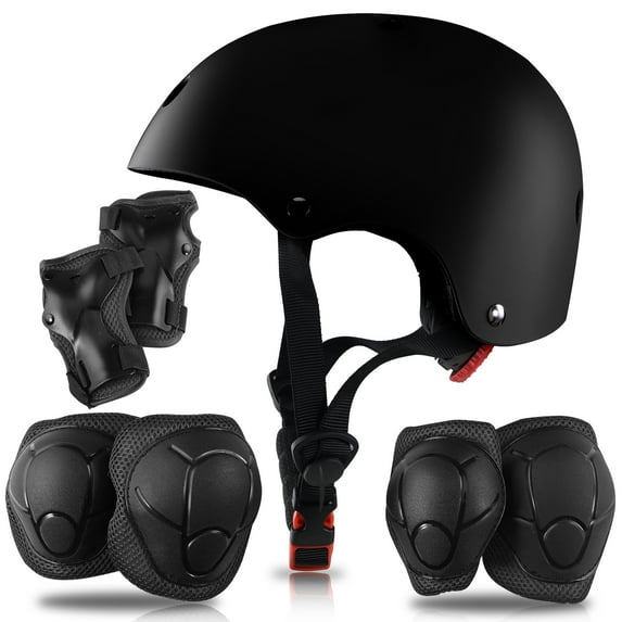 Kids Bike Helmet Set Toddler Helmet for Ages 2-8 Boys Girls with Sports Protective Gear Set