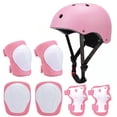 thumbnail image 1 of Kids Bike Helmet & Protective Gear Set – Adjustable Helmet with Knee Pads, Elbow Pads, and Wrist Guards for Scooters & Skateboards, 1 of 10