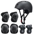 thumbnail image 1 of Kids Bike Helmet Set with Knee Pads Elbow Pads Wrist Guards, Adjustable Helmet for Boys Girls Bicycle Scooter, 1 of 10