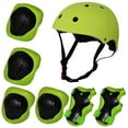 thumbnail image 1 of GLUAAE Kids Bike Helmet, Toddler Helmet for Ages 3-10 with Sports-Green, 1 of 9