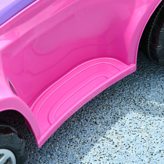 Kids Bike Qaba Push Car for Kids 1-3 Years, 3 in 1 Ride on Sliding Car, Foot to Floor Baby Push Car with Removable Handle, Music, Horn, Canopy, Safety Guardrail for Boys and Girls, Pink,Boys Bike