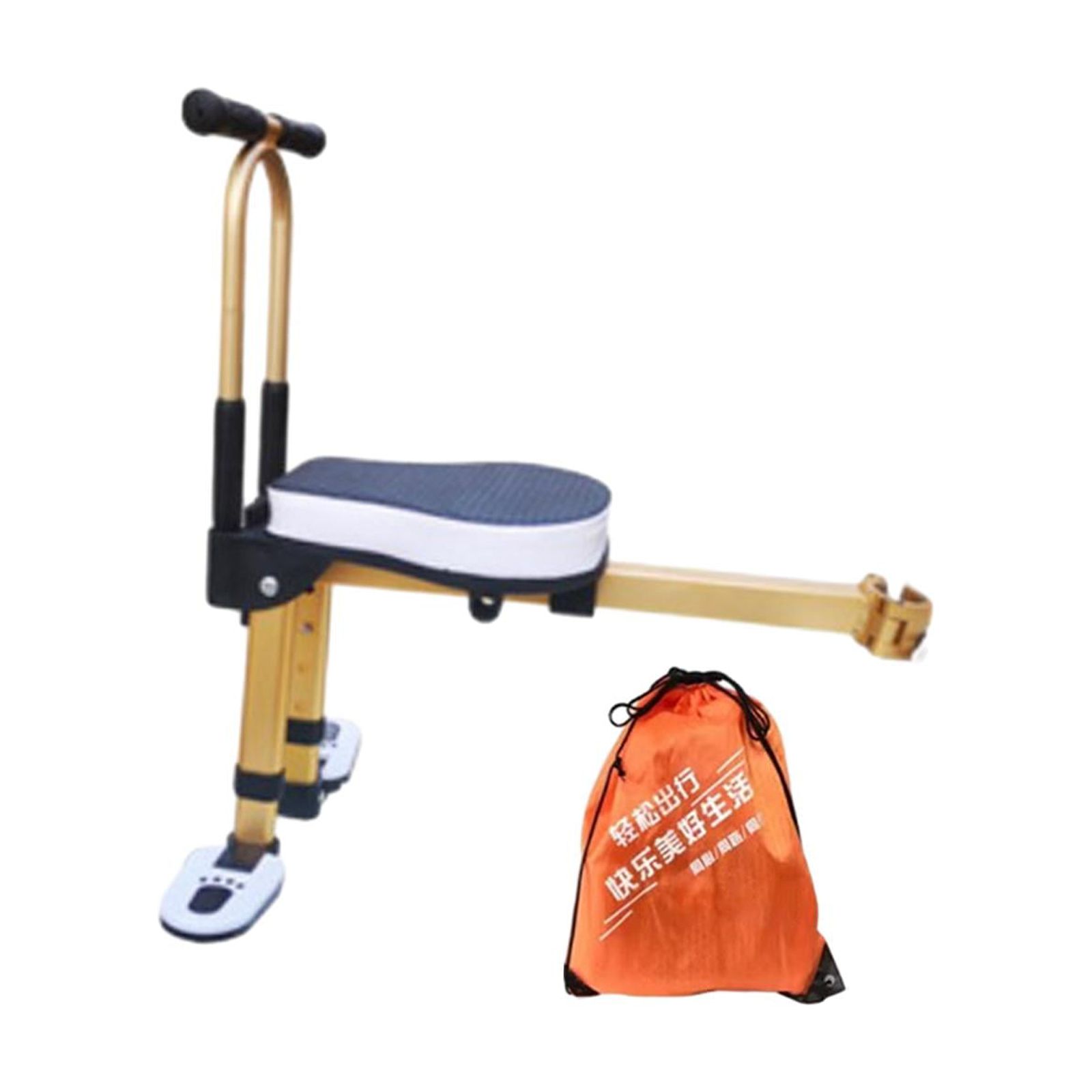 Kids Bike Seat Front Mounted Child Seat Toddlers Bike Carrier Baby Bike