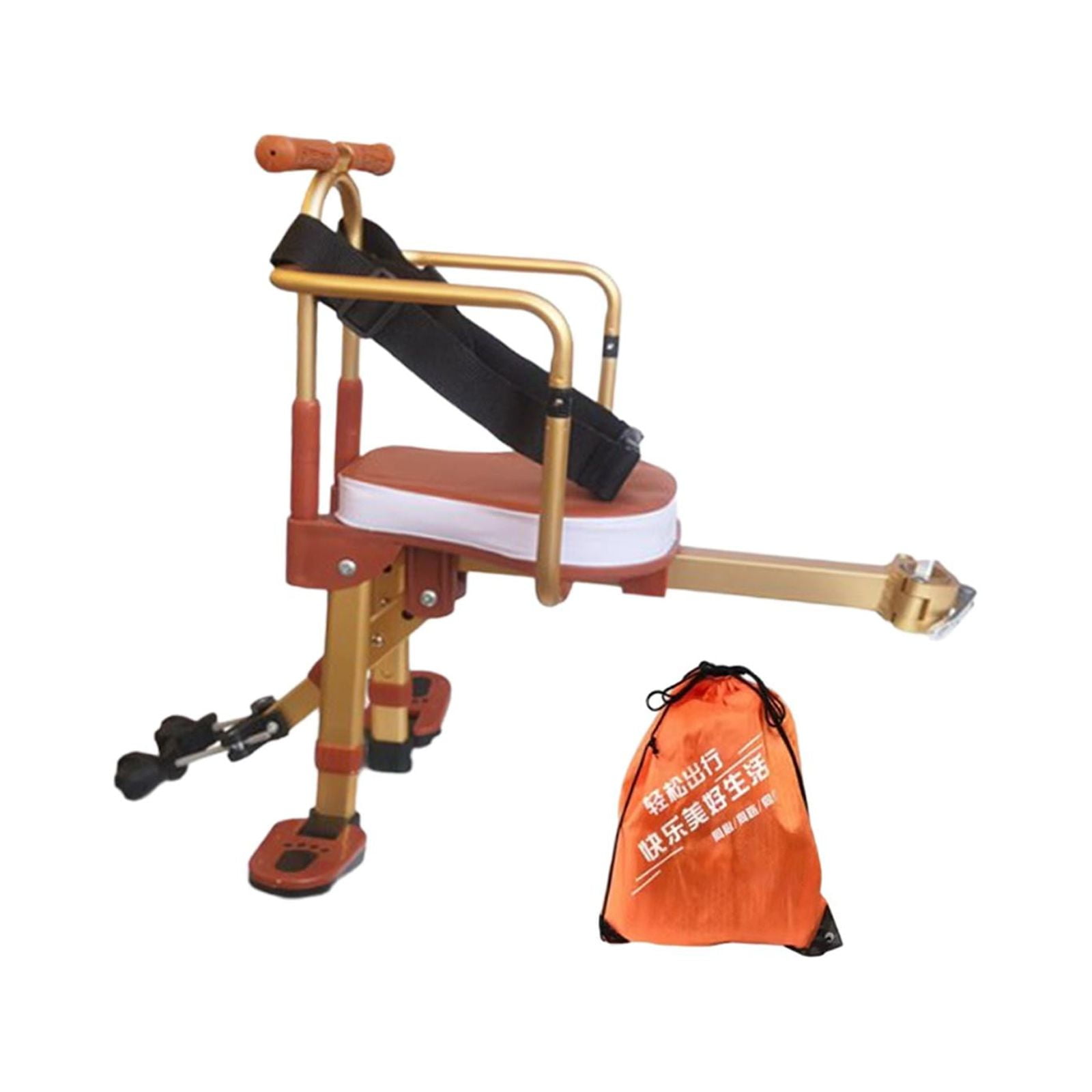 Kids Bike Seat Front Mounted for Adult Bike Child Safety Seat Baby Bike