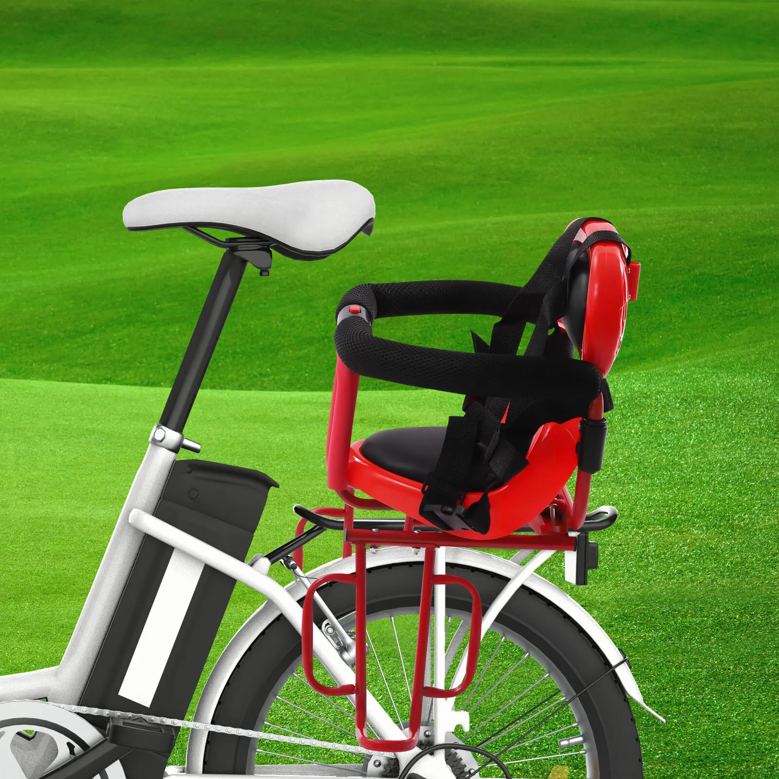 Kids Bike Seat Rear Mount Baby Bike Seat Fit Adult Bike Child Bike Seat