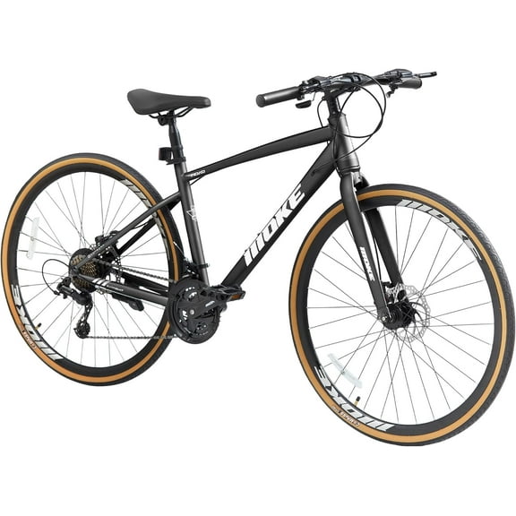 Hybrid Bike for Adults, Akaber 24-Speed 700C Road Bike for Men, Lightweight Adult Bicycle