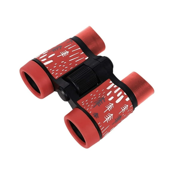 Kids Binoculars Toy Children's Exploration Gear Outdoor Adventure binoculars Shockproof Rubber Coating Educational Nature Watching Toy for Boys and Girls