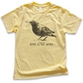 thumbnail image 1 of Kids Bird Is The Word Shirt, Youth Kids Boy Girl T-Shirt, Bird Shirt, Animal Shirt, Animal Lover Shirt, Yellow, Small, 1 of 4
