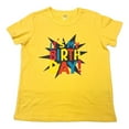 thumbnail image 1 of Kids Birthday Print Tshirt, IT'S MY BIRTH DAY!/YELLOW, XS, 1 of 8